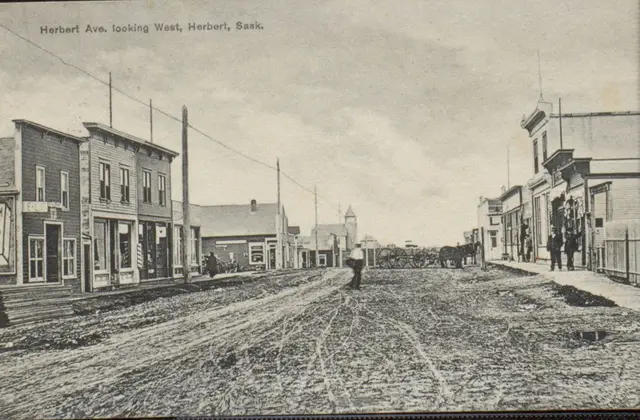 Herbert Avenue looking west